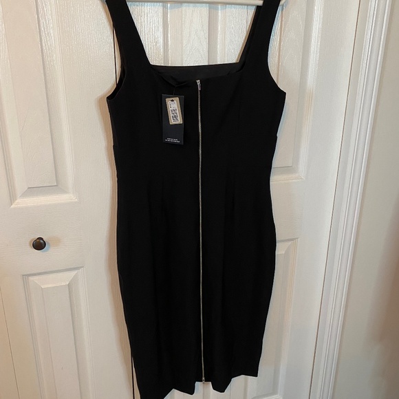 ✨NWT - RW&Co. Black Cocktail Dress with Stretch fabric & zipper back 🔥 🔥 - Picture 11 of 13